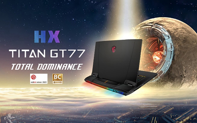 ​COMPUTEX 2022 | 微星发布Titan GT77笔记本：搭载RTX 3080 Ti显卡