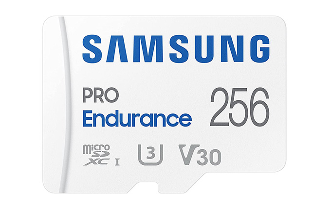 三星推出Pro Endurance系列microSD卡 主打长寿命