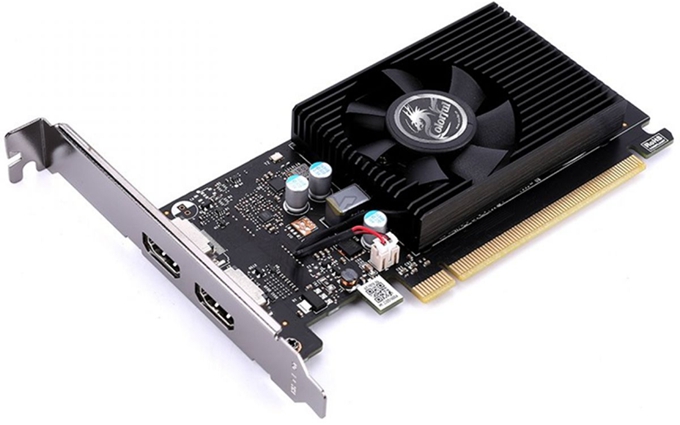 七彩虹推出GT1010显卡：采用DDR4显存