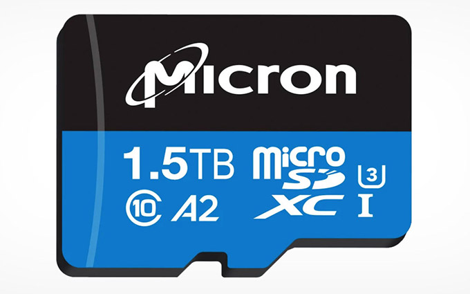 美光i400 microSD卡容量新高 达到1.5TB