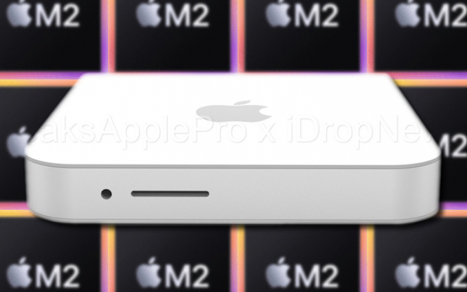 疑似新款Mac mini渲染图曝光 或将搭载M2新品并配有SD卡插槽