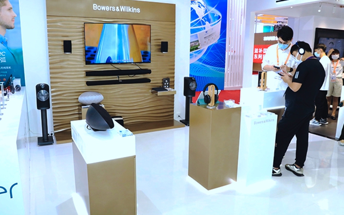 B&W参展2022消博会,搭建家庭影院音箱方案,带来沉浸视听体验