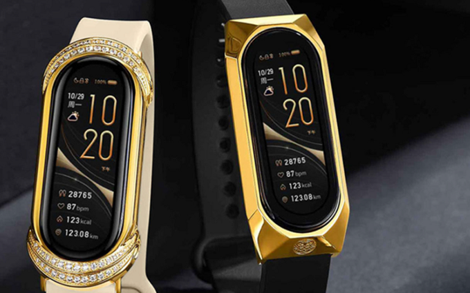 小米上架黄金版的小米手环6 NFC版本,最高售价超2500元