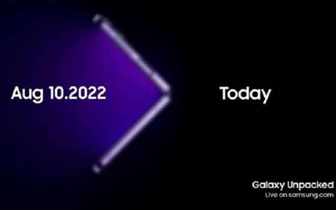 三星官方海报暗示8月10日，发布Galaxy Z Fold 4与Z Flip 4折叠屏手机