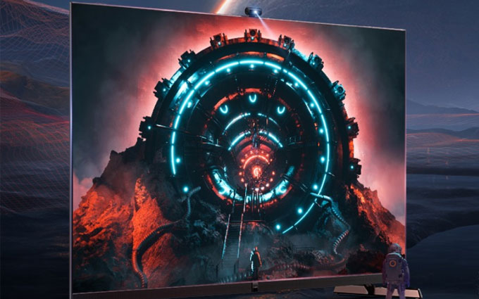 长虹发布Q9K MAX旗舰电视 8K+120Hz主打巨幕影院