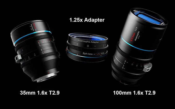 思锐扩大变形镜头群 推出35mm T2.9、100mm T2.9以及附加镜