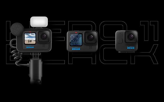GoPro Hero 11 Black/Mini双运动相机发布 均支持5.3K60P