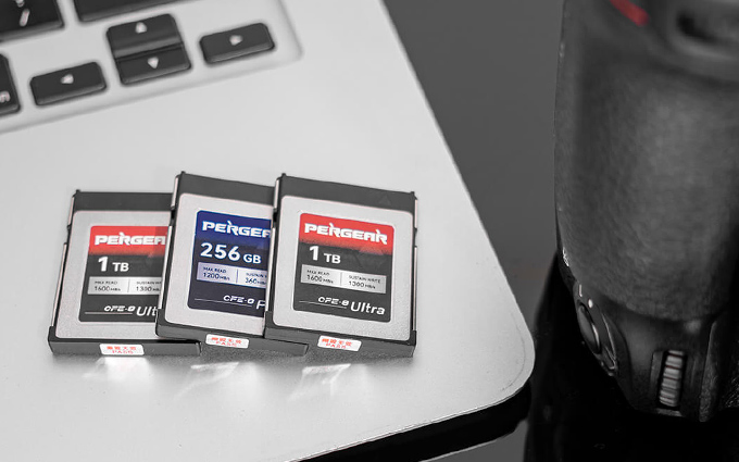 Pergear更新CFexpress type B 1TB/2TB版持续写入达1300MB/s
