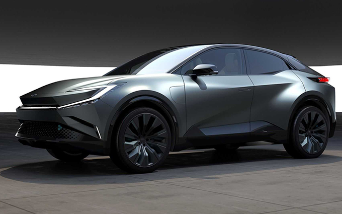 丰田bZ Compact SUV概念车最新官图发布，将亮相2022洛杉矶车展