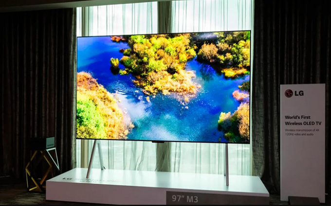 CES2023 | LG推出97英寸OLED无线电视M3 可实现4K120Hz无线传输