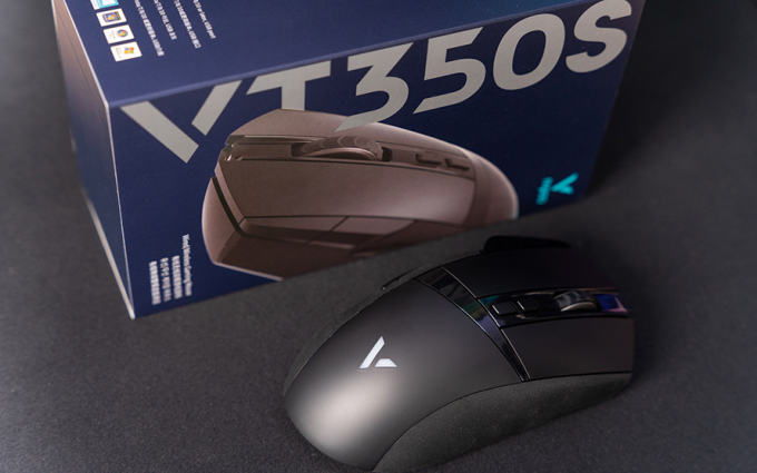 雷柏VT350S双模无线游戏鼠标评测：160小时超长续航为适合FPS游戏而打造