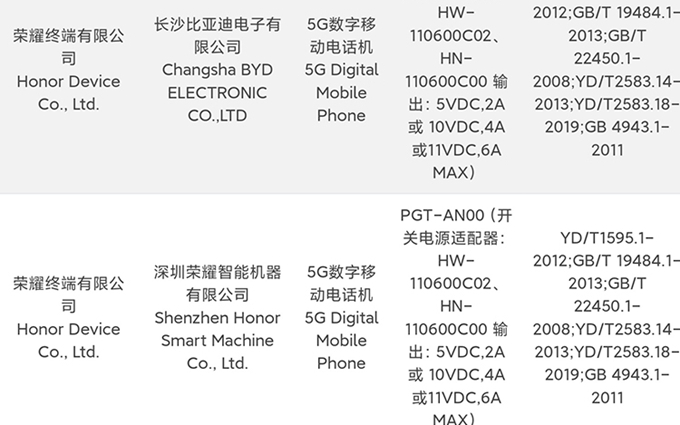 荣耀Magic 5通过3C认证，依旧为66W快充，2月27日发布