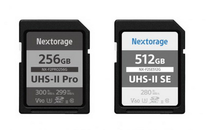 Nextorage推出首款SD卡 共有NX-F2PRO、NX-F2SE两系列