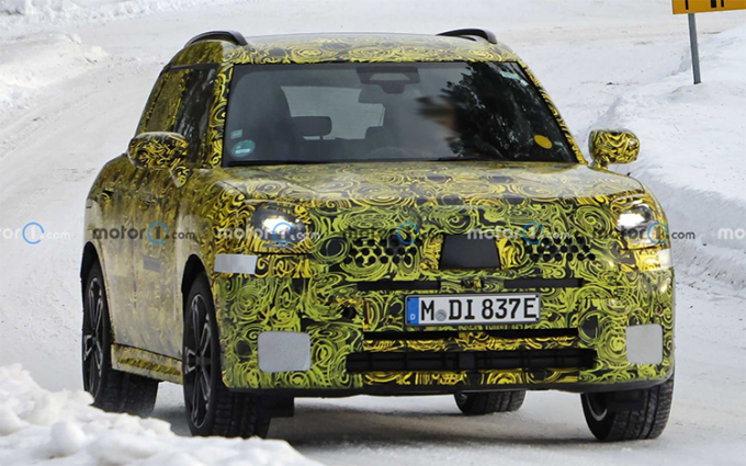 Mini Countryman EV谍照首次曝光 有望年底发布