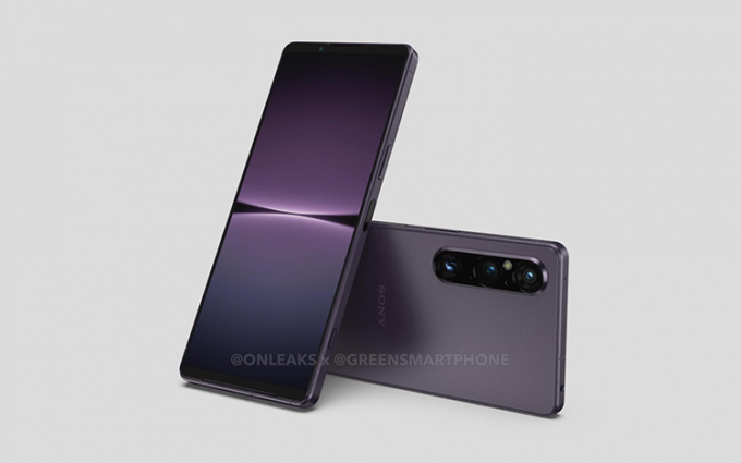 疑似索尼Xperia 1 V渲染图出炉 延续经典设计提供紫色款式