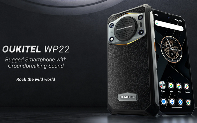 Oukitel WP22三防智能手机发布，内置10000mAh电池，待机可达52天