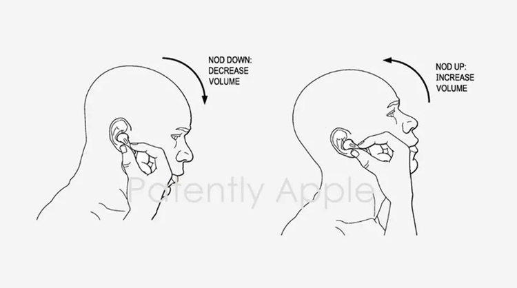 苹果AirPods交互操作新专利曝光 可通过点头摇头调节音量大小