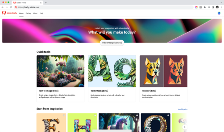 Adobe全新创意生成式人工智能Firefly重磅亮相