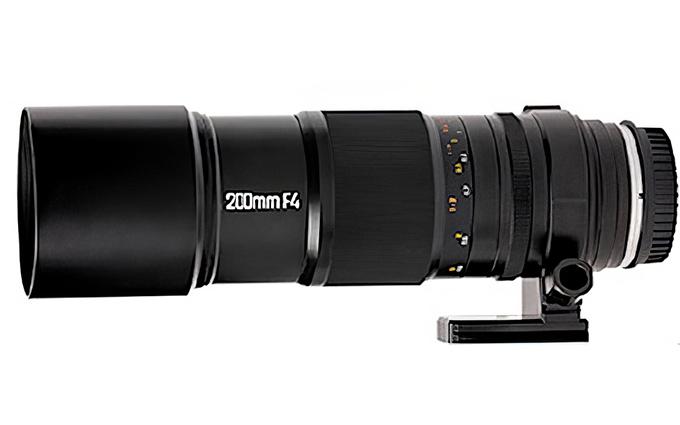 中一光学200mm f/4镜头现身 售价高达3980元