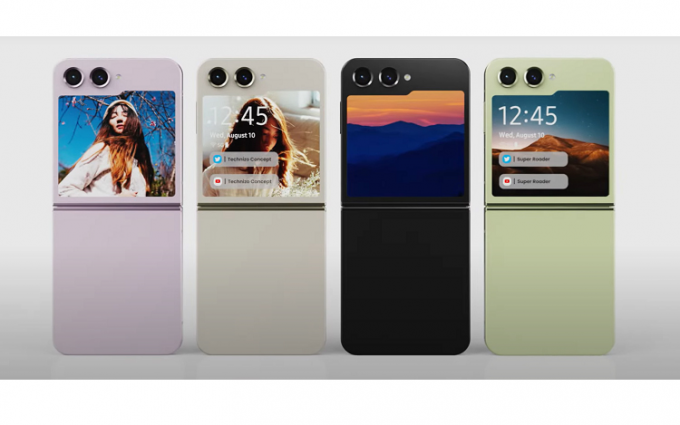 三星Galaxy Z Flip5外屏或为3.4英寸大小，Z Fold5机身净重254g