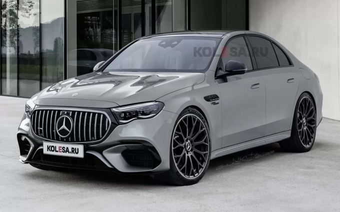 六缸PHEV  梅赛德斯-AMG E63渲染图曝光