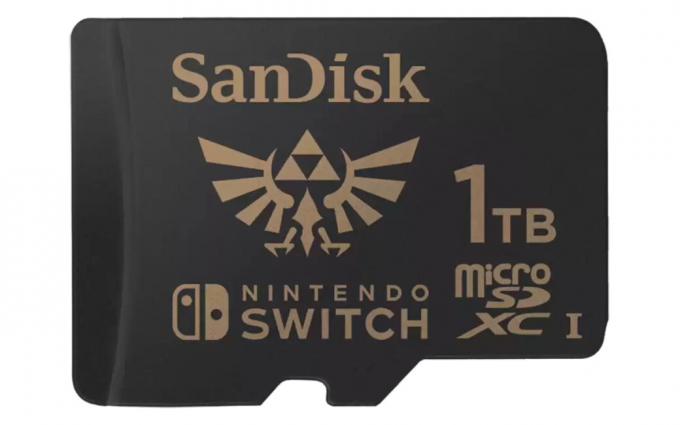 西数推出任天堂联名最大1TB microSD存储卡，在美售价129.99美元