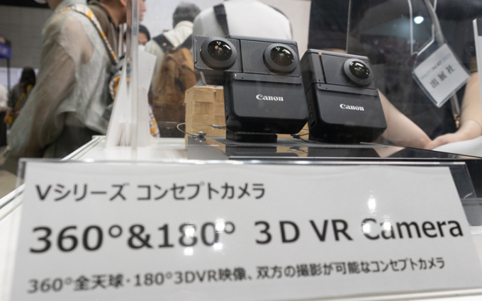 佳能展示VR概念相机 RF卡口变焦鱼眼镜头有望近期亮相