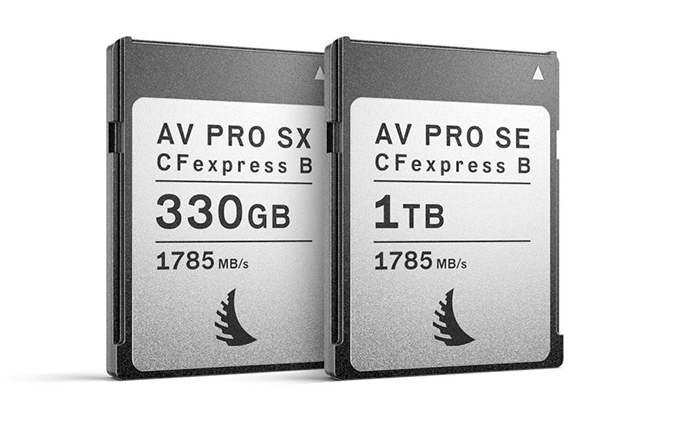 Angelbird更新CFexpress Type B 推出1TB SE以及330GB SX存储卡