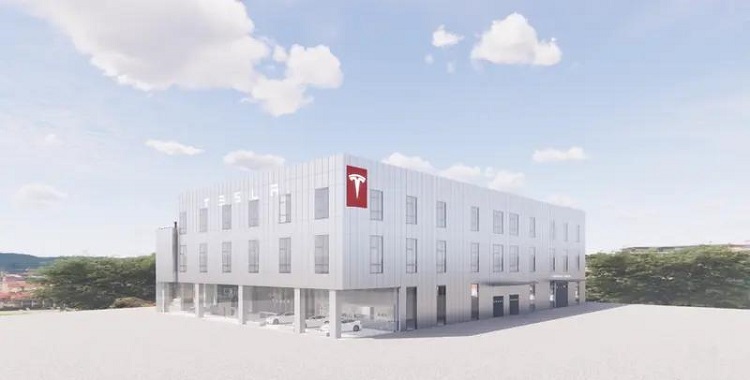 建筑面积超8000平米,国内最大特斯拉中心明年启用