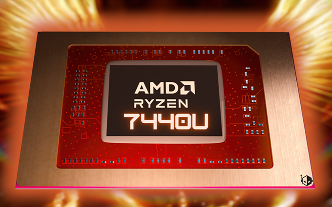 AMD锐龙3 7440U处理器跑分曝光：大小核首秀，单核性能不错