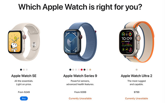 何止不能卖 血氧功能Apple Watch停售还影响保修 