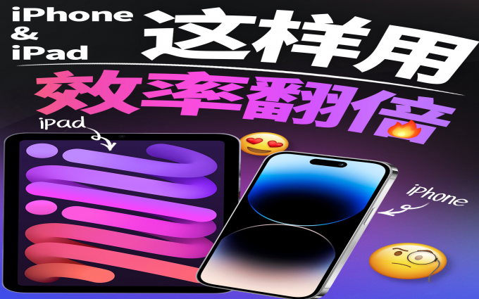iPhone和iPad=生产力起飞~