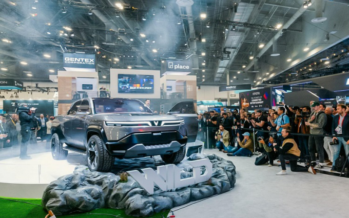 CES 2024 | 设计耗费8000小时，越南新势力发布的概念皮卡长这样？