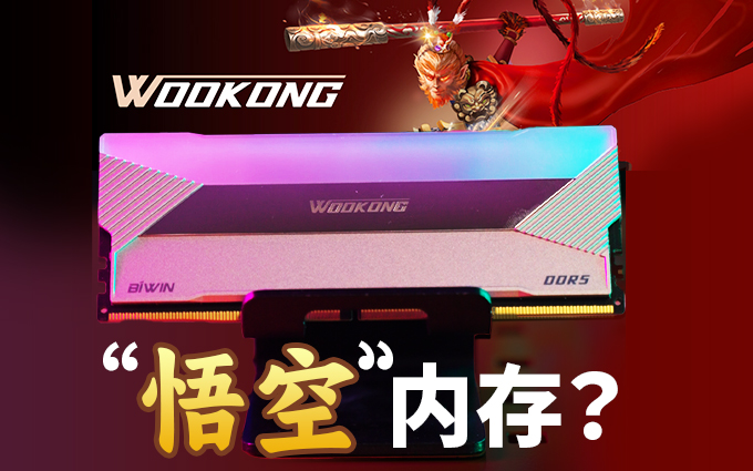 自称“悟空”的内存?主打高端!佰维WOOKONG DX100 DDR5