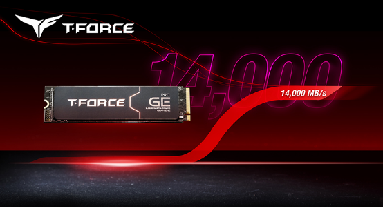 十铨科技强势推出 T-FORCE GE PRO PCIe 5.0 固态硬盘