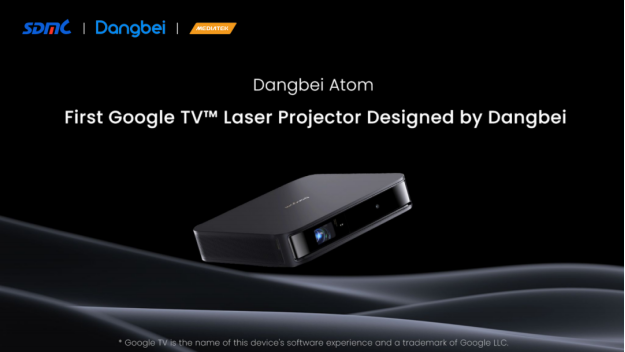 华曦达和联发科技助力当贝发布全球首款Google TV智能激光投影仪