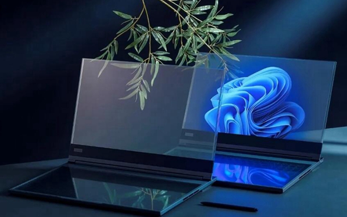 联想透明笔记本渲染图曝光：MWC 2024期间发布，计划商业化落地