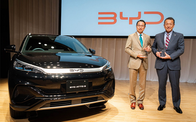 日本年度电动汽车大奖揭晓：比亚迪海豚夺冠 中国车企首次取得该殊荣