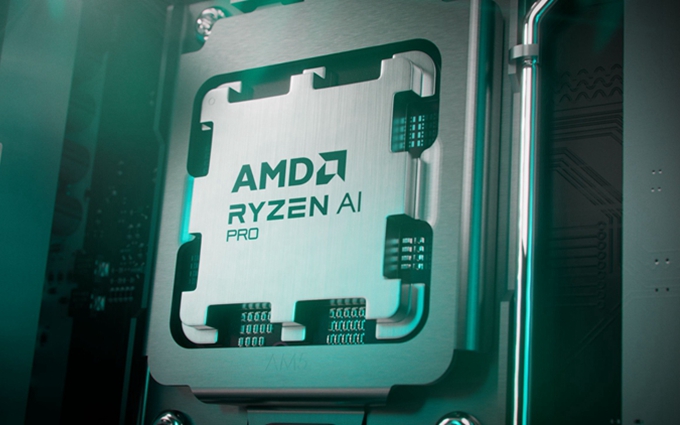 AMD发布锐龙PRO系列处理器：搭载独立NPU，让AI为商业所用