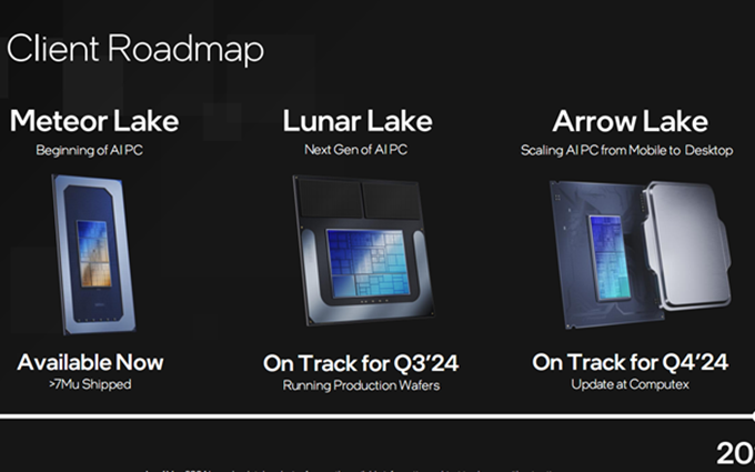 英特尔官宣Lunar Lake处理器：AI算力超100T，第三季度发布