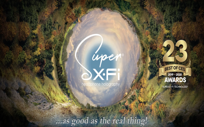 Super X-Fi® 第4代: 聆听全新声音