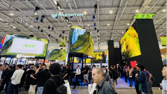 COMPUTEX 2024宏碁大秀肌肉：裸眼3D相机、全线AI、480Hz电竞屏