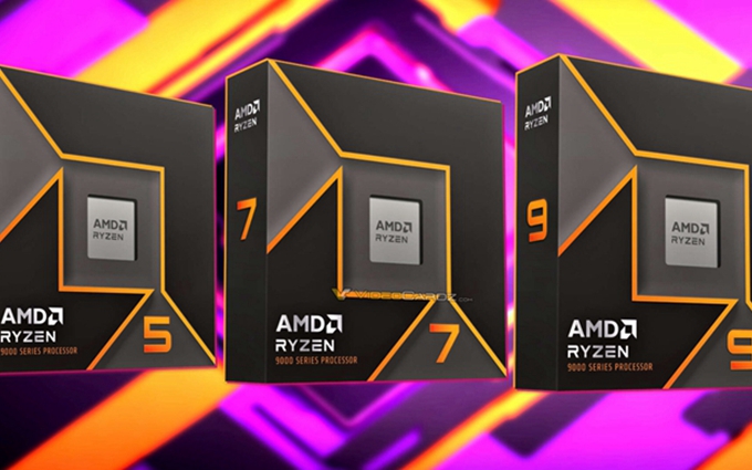 AMD锐龙9000系处理器带来巨大惊喜：温度功耗均有降低