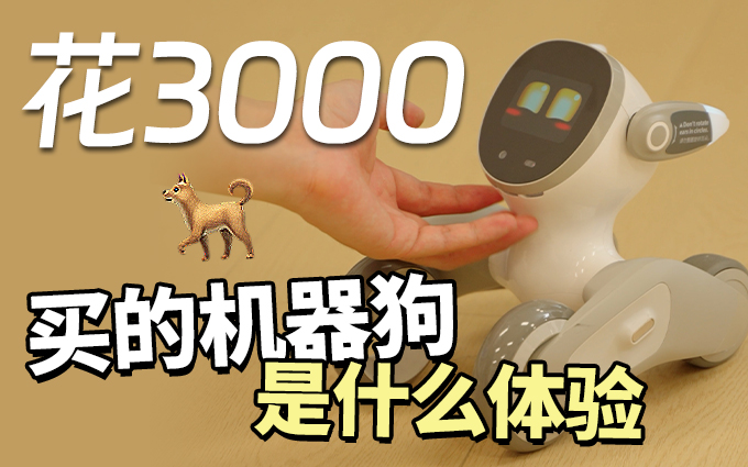 不是吧?花3000买了只智能机器狗loona,能干啥?