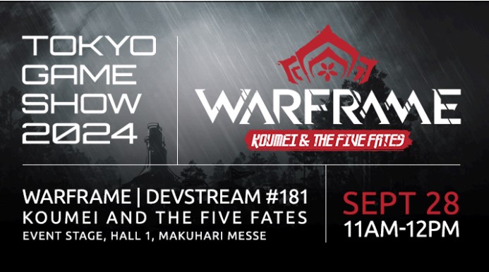 《WARFRAME》即将亮相9月26日至29日 东京电玩展