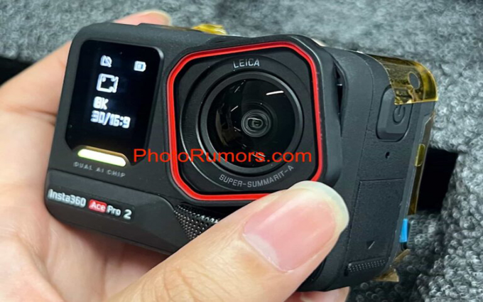 Insta360 Ace Pro 2谍照曝光：徕卡影像和双芯片AI加持，支持8K拍摄