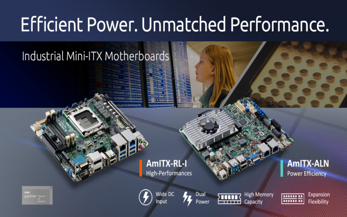 凌华智能推出AmITX Mini-ITX 主板，助力边缘人工智能和物联网创新