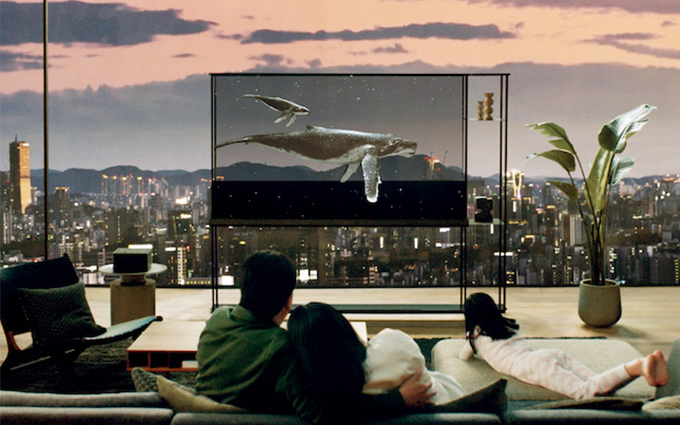 LG放大招,全球首款透明电视正式上市