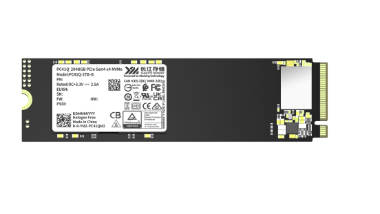 长江存储 PC41Q商用消费级固态硬盘荣获2024五星奖年度创新技术奖