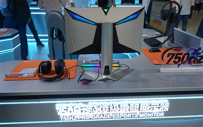 一个能打的都没有!HKC在COMPUTEX 2025发布750Hz超高刷新率显示器